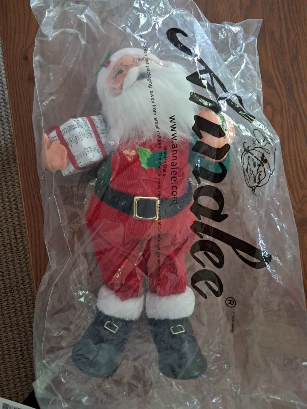 Santa Clause doll ornament and toy